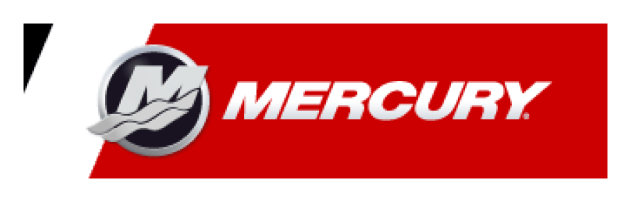 Mercury Marine logo on a transparent background