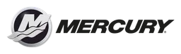 Logo da Mercury, versão logotipo monocromático, em fundo transparente