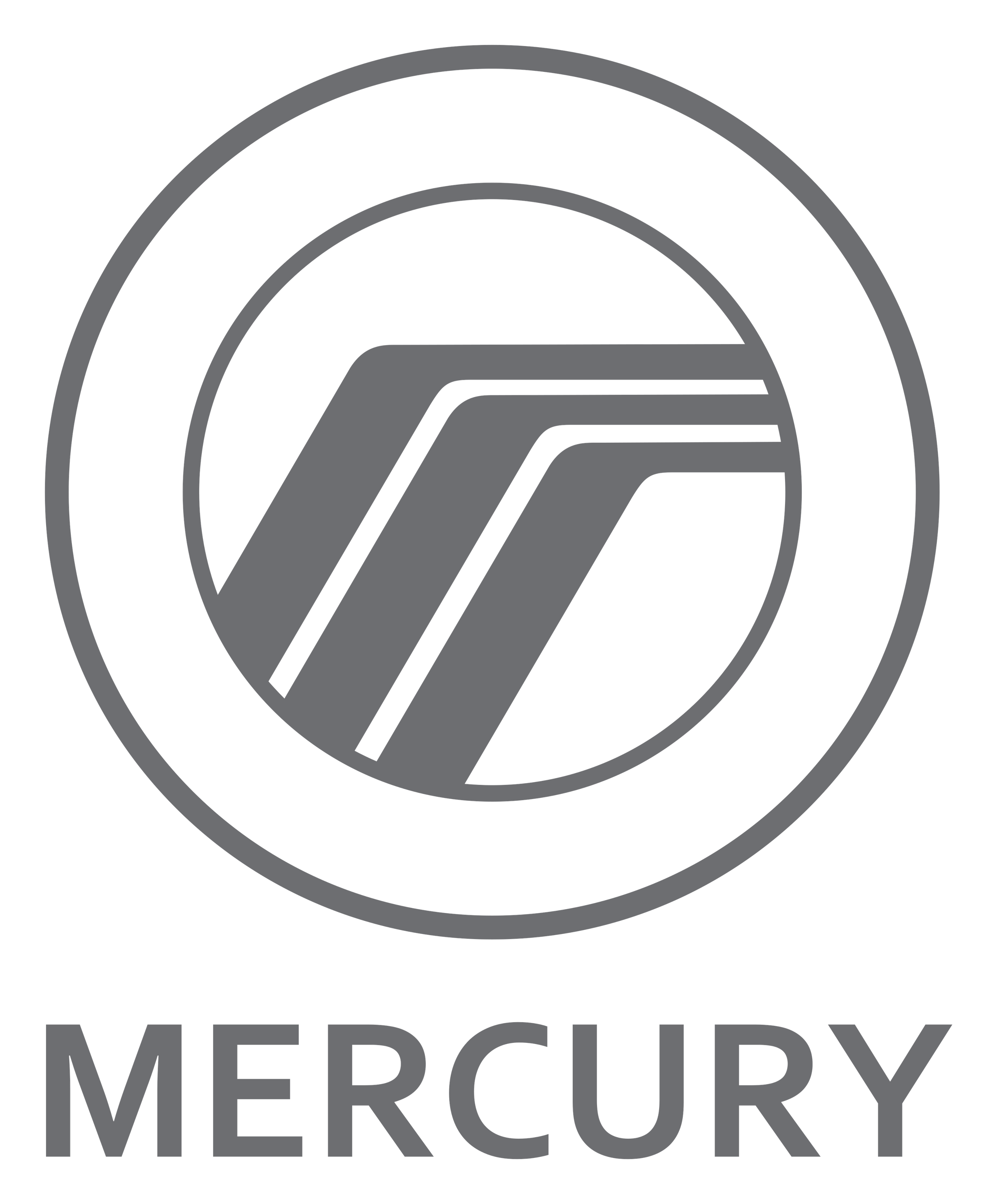 Logo da Mercury em fundo transparente