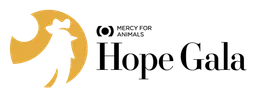 Mercy for Animals logo, wordmark version, on a transparent background