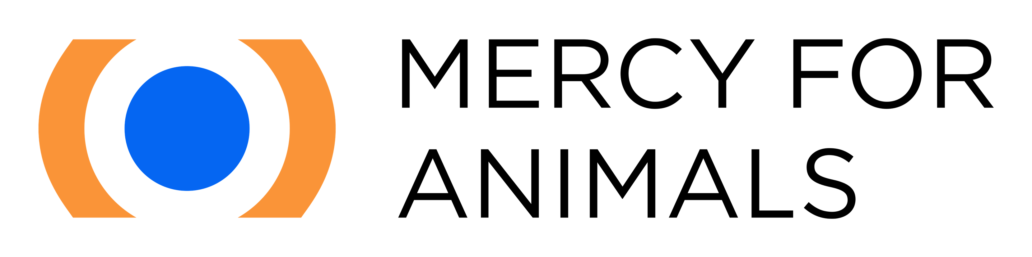 Mercy for Animals logo on a transparent background