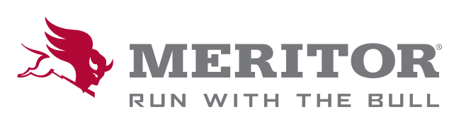 Meritor のロゴ（背景透過）