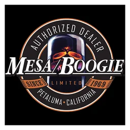 Logo Mesa Boogie, version icône noir, sur fond transparent