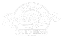 Logo Mesa Boogie, version blanc, sur fond transparent