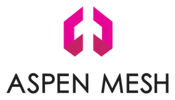 Mesh Conference logo, horizontal version, on a transparent background