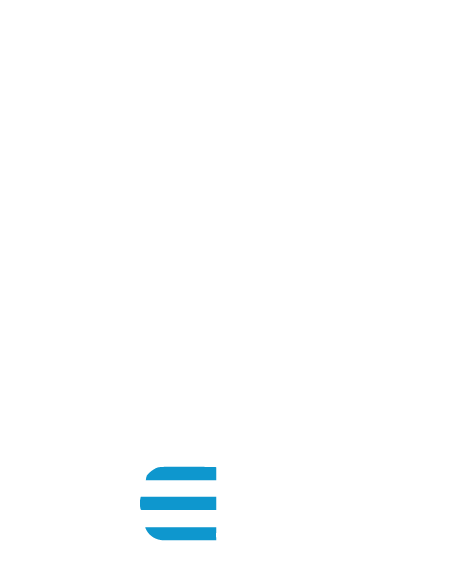 Messi logo, white icon version, on a transparent background