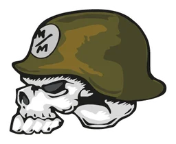 Metal Mulisha logo, icon version, on a transparent background
