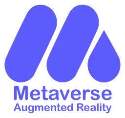 Metaverse logo, icon version, on a transparent background