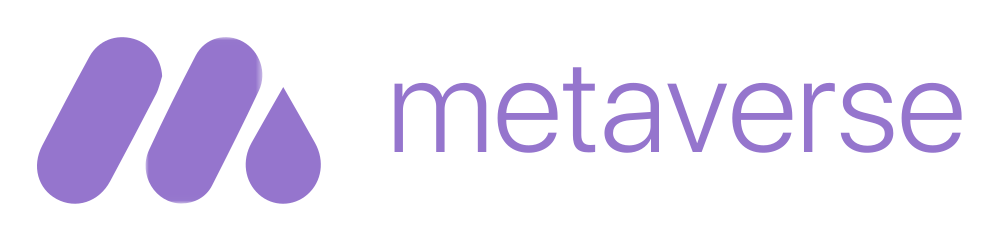 Metaverse logo on a transparent background