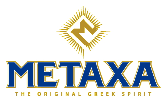 Metaxa logo on a transparent background