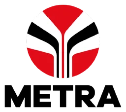 Metra logo, icon version, on a transparent background