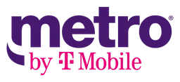 Metropcs logo, horizontal version, on a transparent background
