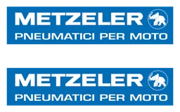 Metzeler logo, horizontal version, on a transparent background