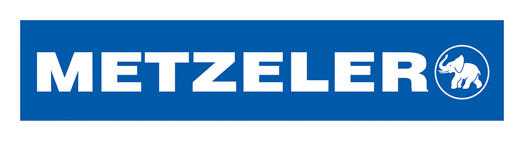 Metzeler logo on a transparent background