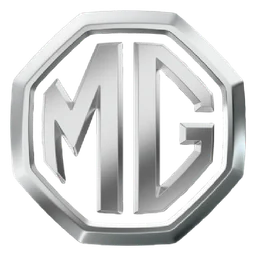 MG logo, monochrome icon version, on a transparent background