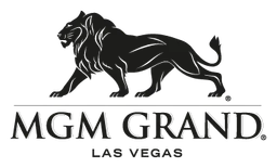 MGM Grand logo, black version, on a transparent background