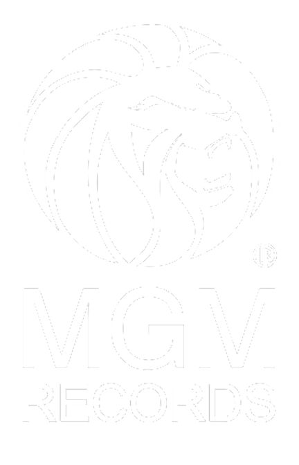MGM logo, white version, on a transparent background