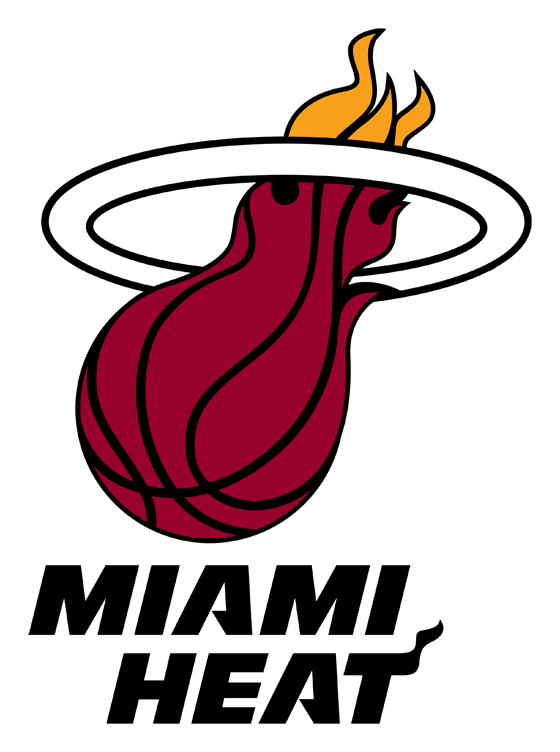 Miami Heat logo on a transparent background