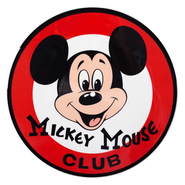 Mickey Mouse logo on a transparent background