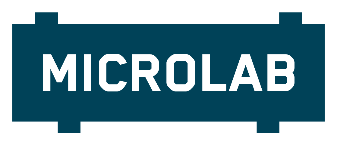 Microlab logo on a transparent background