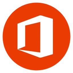 Microsoft Office logo, icon version, on a transparent background