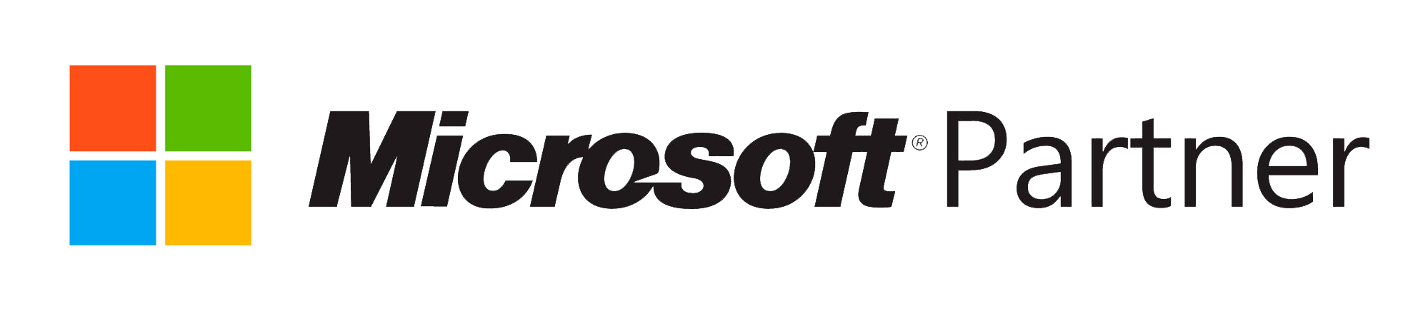 Microsoft Partner logo on a transparent background
