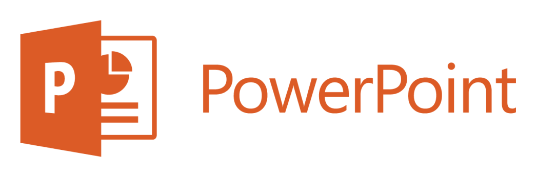 Microsoft Powerpoint logo on a transparent background
