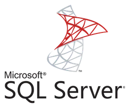 Microsoft SQL Server logo, icon version, on a transparent background
