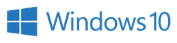 Microsoft Windows logo, wordmark version, on a transparent background