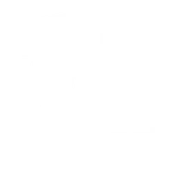 Microsoft Word logo, white icon version, on a transparent background