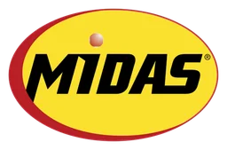 Midas のロゴ、horizontalバージョン（背景透過）