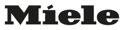 Miele logo, black wordmark version, on a transparent background