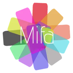 Mifa logo, icon version, on a transparent background