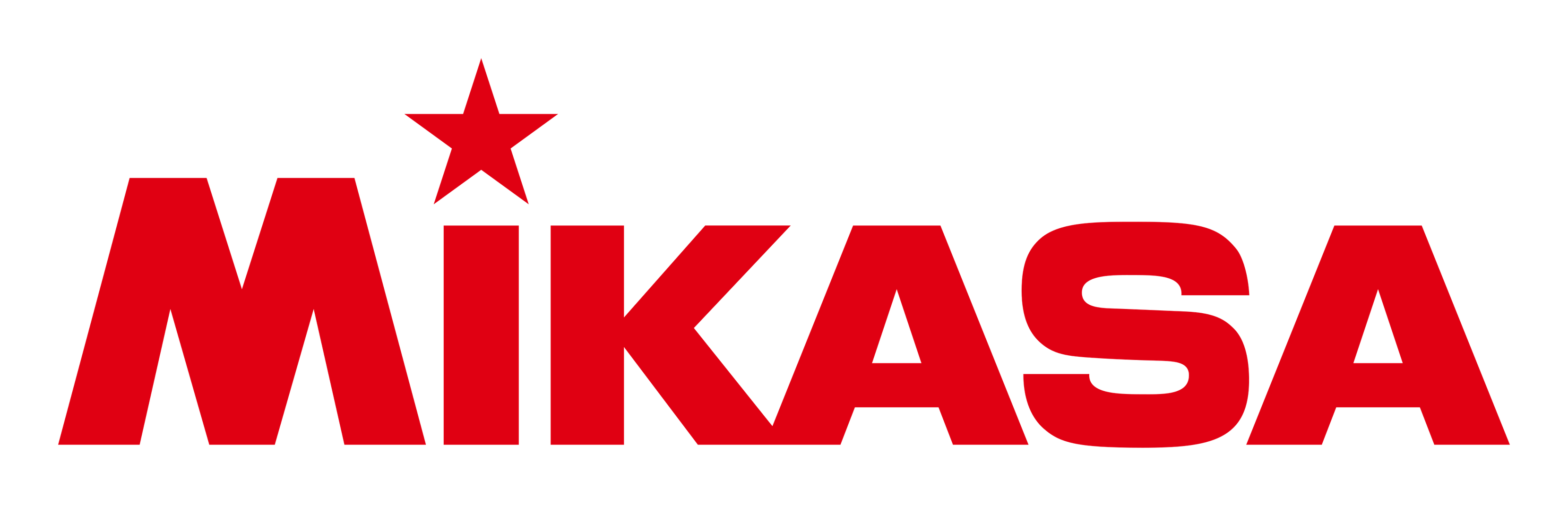 Mikasa logo on a transparent background