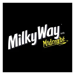 Milky Way logo, black icon version, on a transparent background