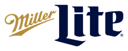 Miller Lite のロゴ、ロゴタイプバージョン（背景透過）
