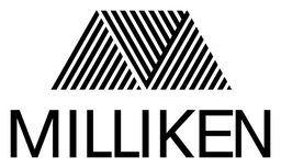 Milliken logo, black version, on a transparent background