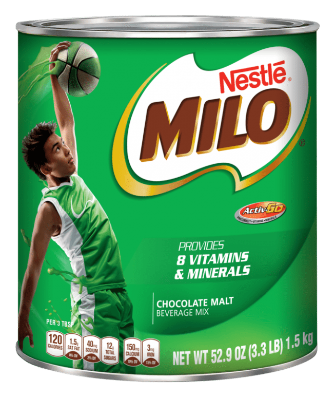 Milo logo on a transparent background