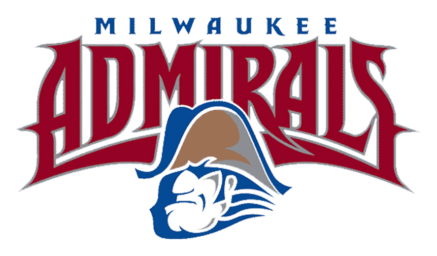 Milwaukee Admirals logo on a transparent background