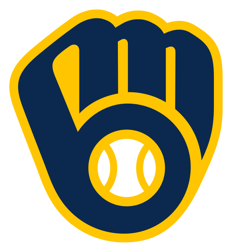 Milwaukee Brewers logo, icon version, on a transparent background