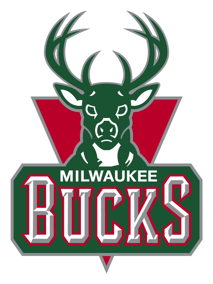 Milwaukee Bucks logo on a transparent background