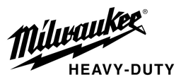 Milwaukee logo, black version, on a transparent background