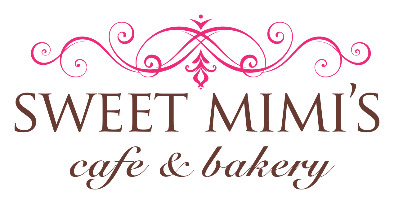 Mimis Cafe logo on a transparent background