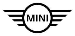 MINI logo, black version, on a transparent background
