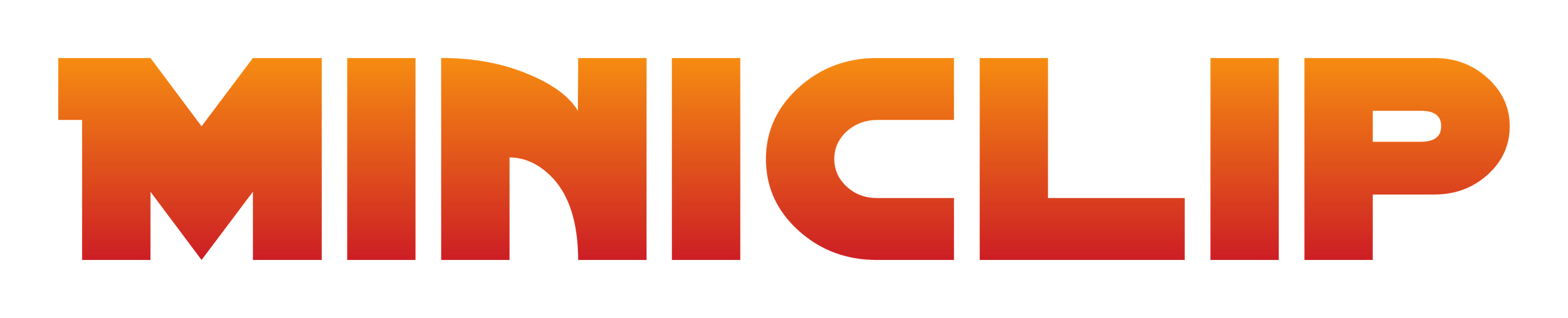 Miniclip logo on a transparent background