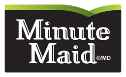 Minute Maid logo, monochrome version, on a transparent background