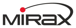 Mirax Group logo, black wordmark version, on a transparent background