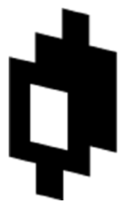 Mirror Protocol logo, black version, on a transparent background