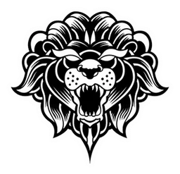 Miss May I logo, monochrome icon version, on a transparent background