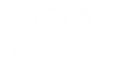Miss May I logo, white version, on a transparent background